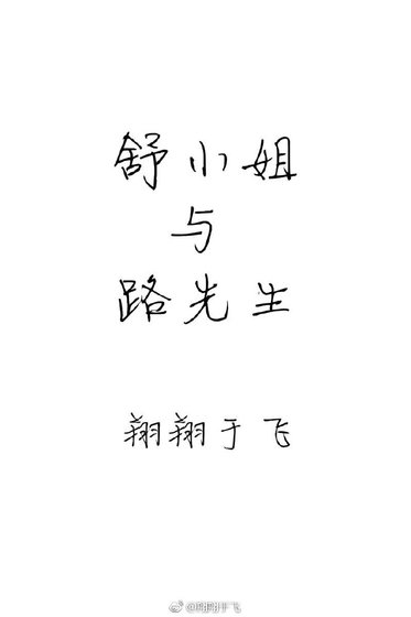 《舒小姐与路先生》
