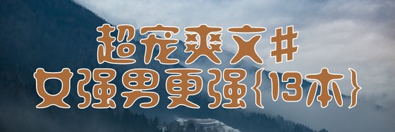 超宠爽文#女强男更强{13本}