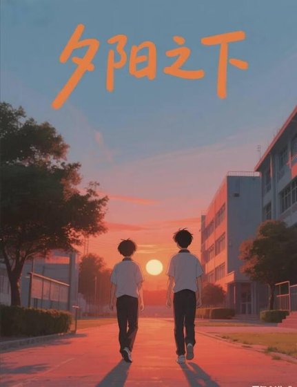 《夕阳之下》